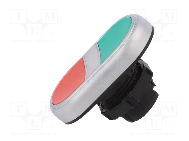 LOVATO ELECTRIC Interruptor doble Platinum 22mm rojo/verde LOVATO ELECTRIC Interruptor doble Platinum 22mm rojo/verde