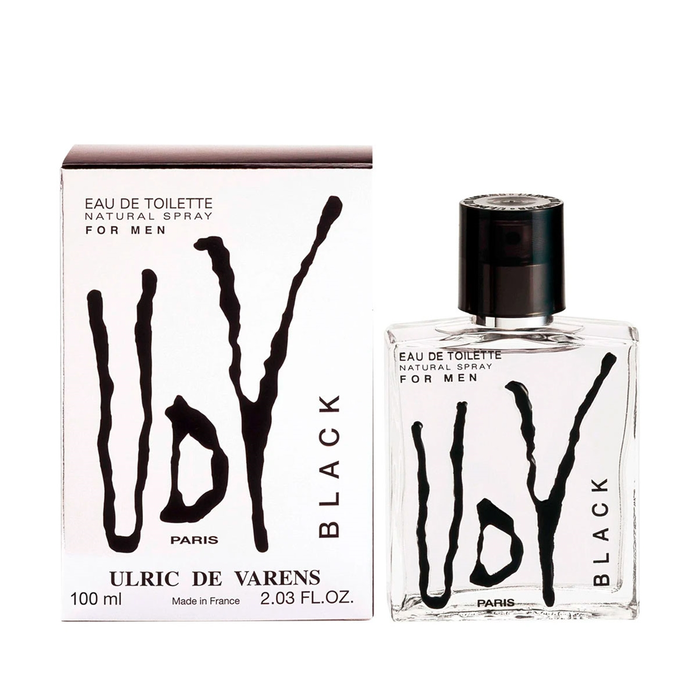 Ulric De Varens Black Agua de Tocador para hombres 100 ml