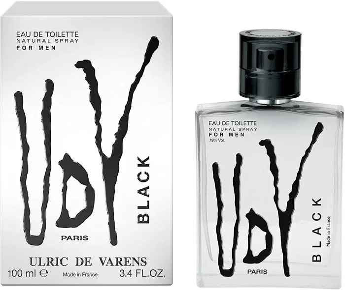 Ulric De Varens Black Agua de Tocador para Hombres 100 ml Ulric De Varens Black Agua de Tocador para Hombres 100 ml