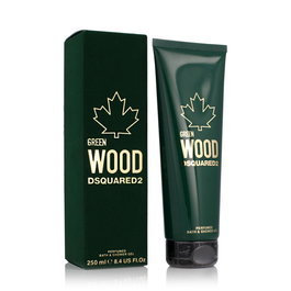 Dsquared2 Green Wood Gel de Ducha 250 mL para Hombre con Aroma Fresco y Elegante