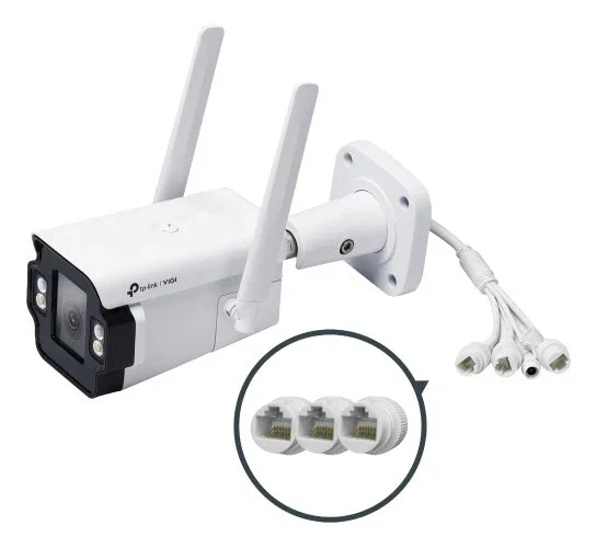 Tp-Link VIGI Insight S345-4G Cámara IP Bullet 4G 4MP Blanco