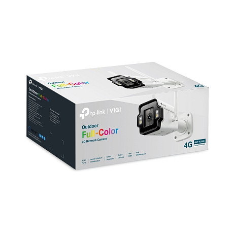 TP-LINK Cámara de Seguridad Omada InSight S345-4G(4mm) Exterior 4MP Bala IP66 Inalámbrica 4G Detección 120m, Blanco