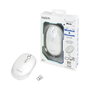 LogiLink Ratón Inalámbrico Bluetooth y 2,4 GHz Blanco