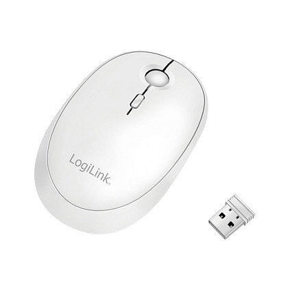 LogiLink Ratón Inalámbrico Bluetooth y 2,4 GHz Blanco LogiLink Ratón Inalámbrico Bluetooth y 2,4 GHz Blanco