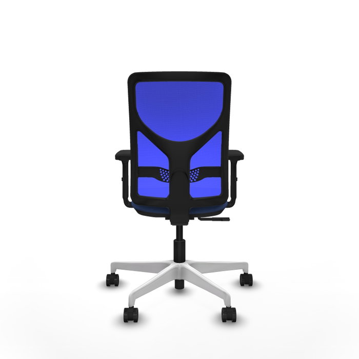 PIQUERAS Y CRESPO Silla de oficina Motilla con mecanismo Sincro, Azul