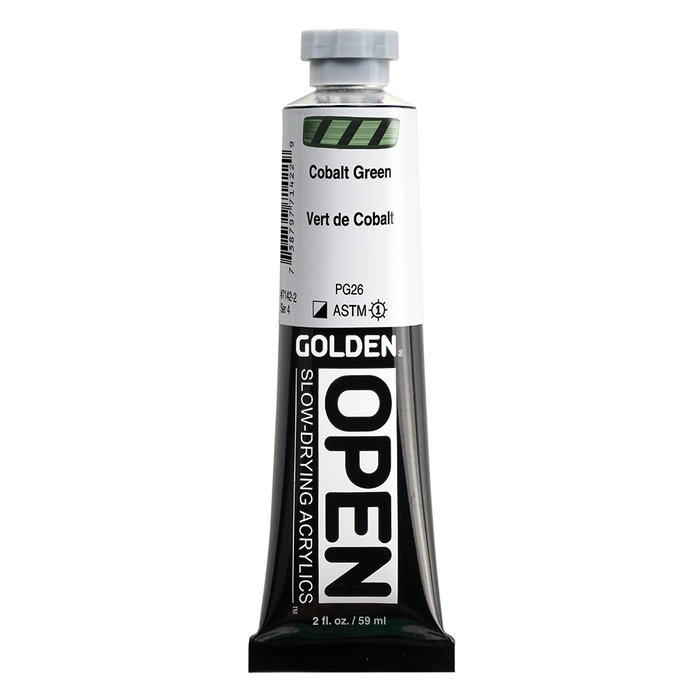 Golden OPEN Colores Acrílicos Verde Cobalto 59 ml Golden OPEN Colores Acrílicos Verde Cobalto 59 ml