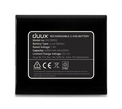 Duux DXCFBP02 Base y Batería para Whisper Flex 6300 mAh