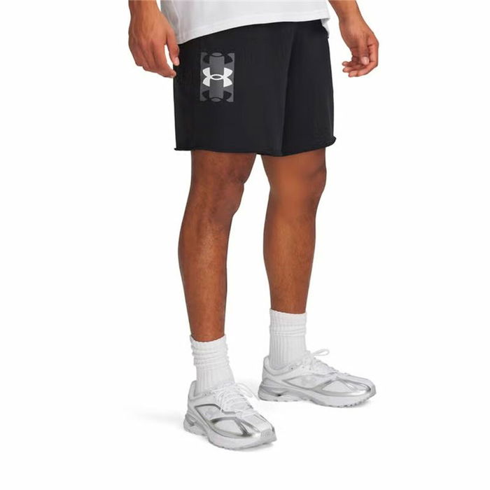 Pantalones Cortos de Hombre Under Armour Rival Negro Pantalones Cortos de Hombre Under Armour Rival Negro