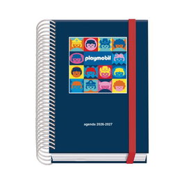 Dohe Agenda Escolar Prime Espiral A6 2026-27 con Goma Playmobil