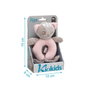 KioKids Dolci Amici Sonajero Peluche Gatito Rosa