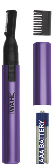 Wahl 5640-116 Recortadora Facial Higiénica Mujer Micro Finish para Cejas y Zonas Íntimas, Fácil de Usar