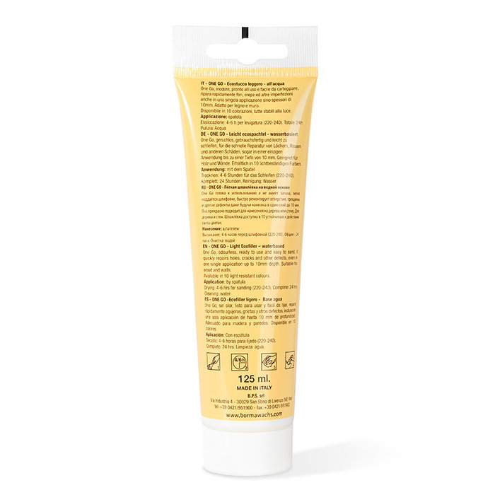 DUVER Masilla One-Go! Blanco 250Gr para Madera y Pared