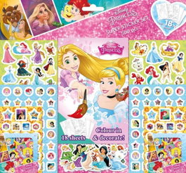 Princesas Disney Super Sticker, VV.AA. - BASE