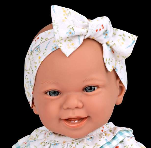 Muñecas Arias Muñeca Elegance Zoe Azul con Manta Cuerpo de Vinilo para Niña 42 cm Muñecas Arias Muñeca Elegance Zoe Azul con Manta Cuerpo de Vinilo para Niña 42 cm