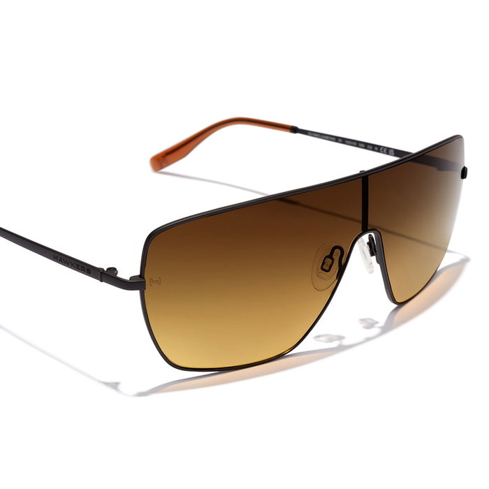 Hawkers ECLIPSA #Black Tobacco - Gafas de Sol Aviador Unisex Metálicas - 1 unidad