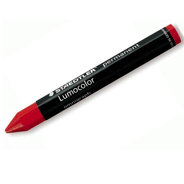 Staedtler Crayones de Cera Hexagonales Lumocolor Rojo 113x12mm Staedtler Crayones de Cera Hexagonales Lumocolor Rojo 113x12mm