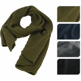 Basics Bufanda de punto colores surtidos