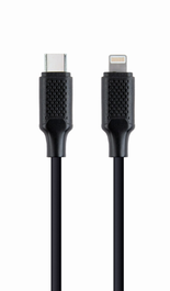 GEMBIRD CC-USB2-CM8PM-1.5M Cable Conector Lightning a USB C 1.5 m Negro