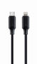 Cablexpert Cable USB 2.0 Tipo-C a Lightning 1,5 m Negro