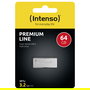 Intenso Premium Line Pendrive USB 3.0 32GB Plata