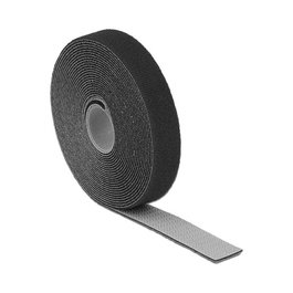 DeLOCK Klettband auf Rolle L 5 m x B 20 mm negro