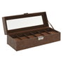 DKD Home Decor Joyero PU MDF Marrón