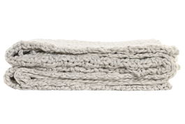 DKD Home Decor Manta de Sofa Urban Gris Claro 170 x 130 cm (2 Unidades)