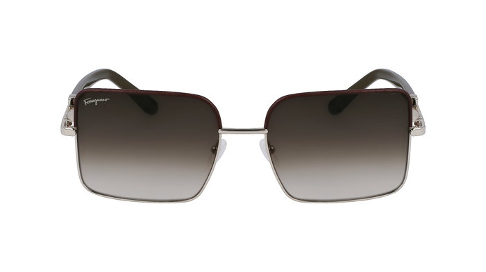 Ferragamo SF302SL-704 Gafas de sol para mujer con detalles dorados Ferragamo SF302SL-704 Gafas de sol para mujer con detalles dorados