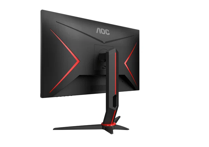 AOC Monitor Gaming 27" 27G2ZN3/BK Full HD 1920x1080, Fast VA, 280Hz, 1ms, HDR10, Adaptive Sync, Sin Marco, Ajustable, Negro/Rojo