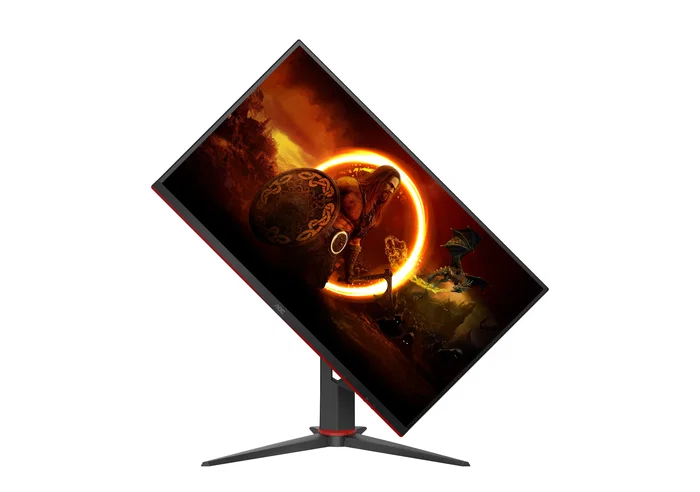 AOC Monitor Gaming 27" 27G2ZN3/BK Full HD 1920x1080, Fast VA, 280Hz, 1ms, HDR10, Adaptive Sync, Sin Marco, Ajustable, Negro/Rojo