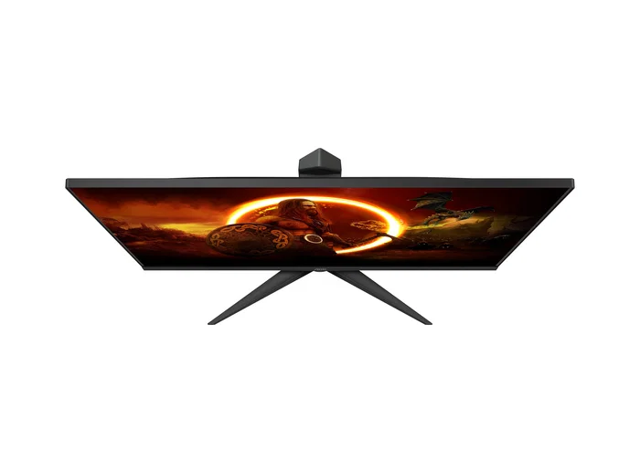 AOC Monitor Gaming 27" 27G2ZN3/BK Full HD 1920x1080, Fast VA, 280Hz, 1ms, HDR10, Adaptive Sync, Sin Marco, Ajustable, Negro/Rojo