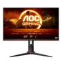 AOC Monitor Gaming 27" 27G2ZN3/BK Full HD 1920x1080, Fast VA, 280Hz, 1ms, HDR10, Adaptive Sync, Sin Marco, Ajustable, Negro/Rojo