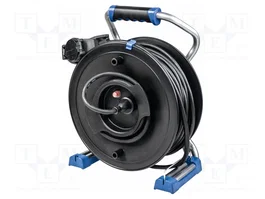 AS SCHWABE Prolongador de alimentación H07RN-F 3G2,5mm2 25m negro