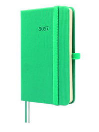 Finocam Agenda Anual 2027 Minimal Textura Tapa Dura Turquesa