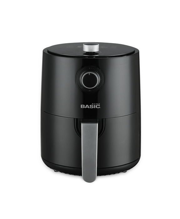 Basic Home Freidora de Aire 2.3L Manual 1200W | Ancho 27 cm x Alto 31 cm x Largo 26 cm (2 Unidades)