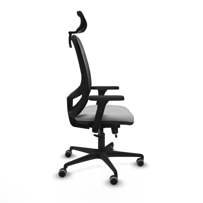 PIQUERAS Y CRESPO Silla de oficina Cilanco con mecanismo Sincro/Traslack Gris claro PIQUERAS Y CRESPO Silla de oficina Cilanco con mecanismo Sincro/Traslack Gris claro