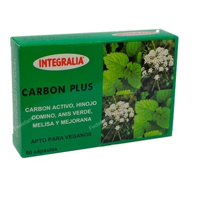 Integralia Carbón Plus 60 cápsulas
