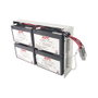 APC RBC23 Bateria de respaldo Sealed Lead Acid (VRLA) de 68,6 x 152,4 x 94 mm, 2,41 kg, Negro, 0 a 40 grados C