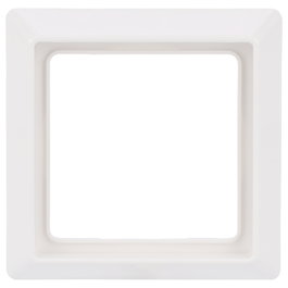 Busch-Jaeger 2CKA001730A0191 Marco para Exteriores, 1 compartimento, Protección contra Agua, IP44, Blanco Alpino