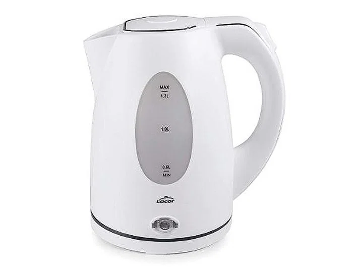 Lacor Hervidor de Agua Eléctrico 2000W 1.5L Blanco con Filtro Antical y Apagado Automático