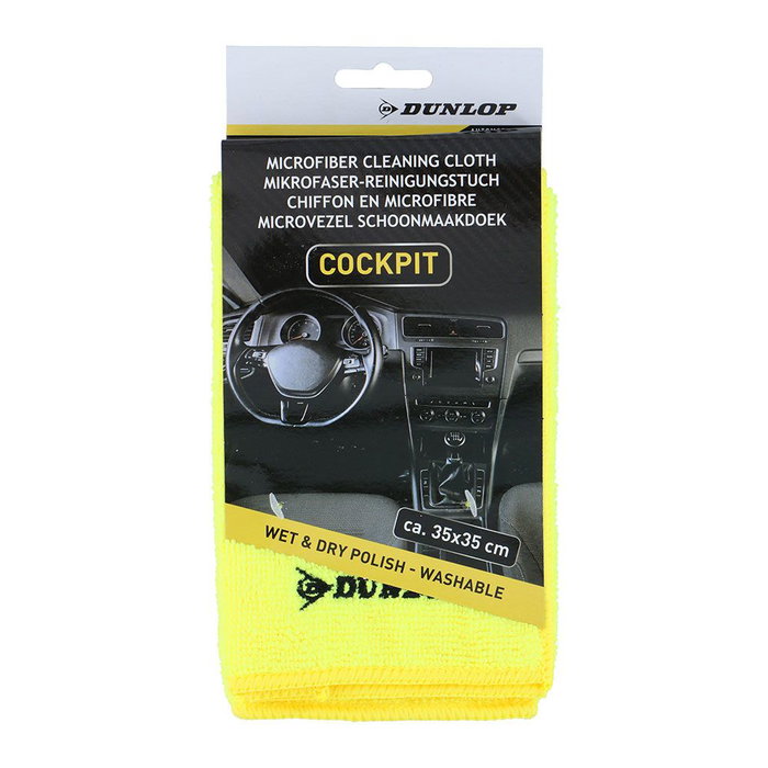 Dunlop Paño de Microfibra para Automóvil 35 x 35 cm Dunlop Paño de Microfibra para Automóvil 35 x 35 cm