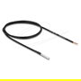 DeLOCK Cable Sensor de Temperatura DS18B20 1 m, 3 Terminales Abiertos, PVC, -40 a 150 ºC, Macho, Negro