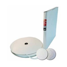 Burcasa Cinta de Cierre Macho/Hem de 20 mm Blanca Caja de 25 Metros