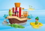 Playmobil Junior 71769 Barco Pirata de Peter Pan Disney con funciones de rociado