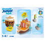 PLAYMOBIL 71769 Junior & Disney - Peter Pan Piratenschiff mit Wasserspritzspaß, Piratenschiff con efecto agua, juguete de construcción para niños a partir de 1 año