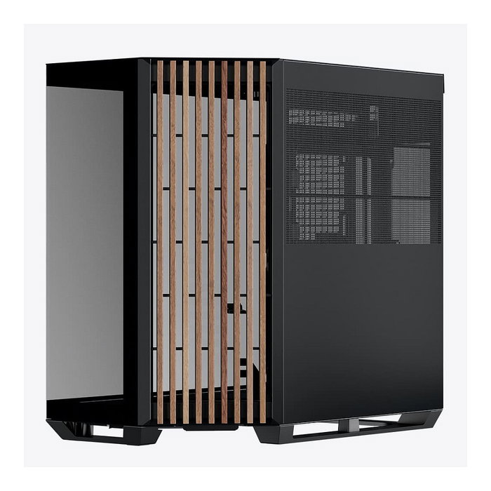 APNX V1 PC-Gehäuse Midi-Tower ATX Vidrio Templado Madera Negro APNX V1 PC-Gehäuse Midi-Tower ATX Vidrio Templado Madera Negro