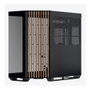 APNX V1 PC-Gehäuse Midi-Tower ATX Vidrio Templado Madera Negro
