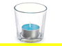 Acorde Portavela Tealight Oceano 6 Horas 7x7x7 cm (Set de 12)
