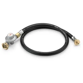 Weber - Kit Adaptador para Barbacoas de Gas, Compatible con Modelos Q 1000 y 1200, para Uso con Cilindros de Gas Grandes