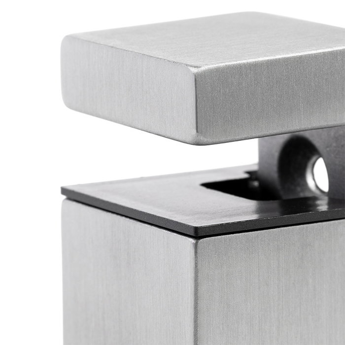 HERRAJES ALK Soporte Estante Kuadro 30X30 Plomo